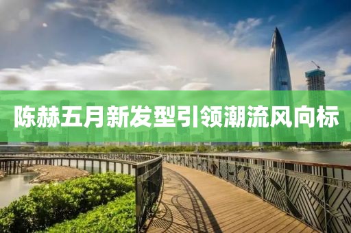 陈赫五月新发型引领潮流风向标
