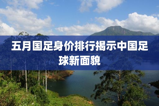五月国足身价排行揭示中国足球新面貌
