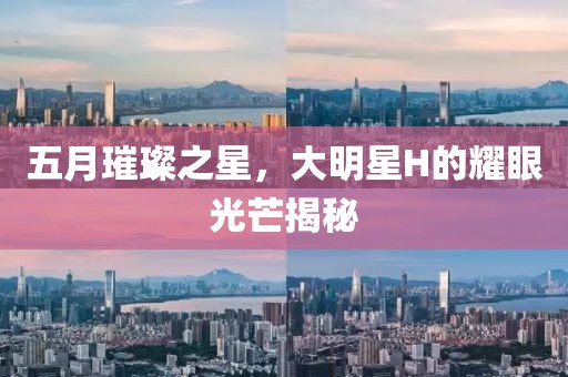 五月璀璨之星，大明星H的耀眼光芒揭秘