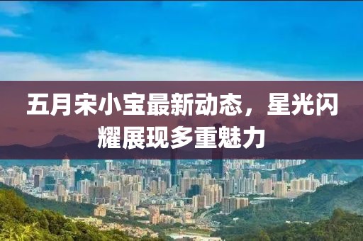 五月宋小宝最新动态，星光闪耀展现多重魅力