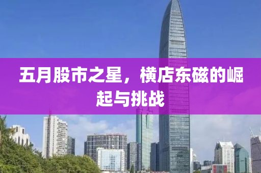 五月股市之星，横店东磁的崛起与挑战