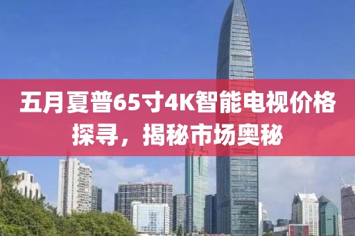 五月夏普65寸4K智能电视价格探寻，揭秘市场奥秘
