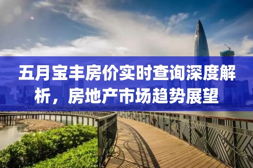 五月宝丰房价实时查询深度解析，房地产市场趋势展望