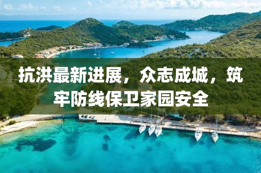 抗洪最新进展，众志成城，筑牢防线保卫家园安全