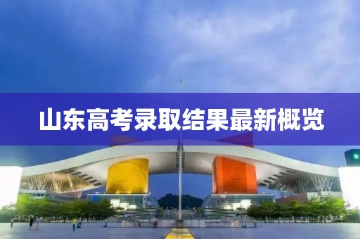 山东高考录取结果最新概览