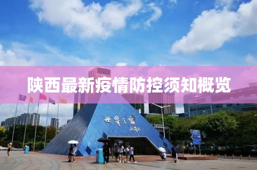 陕西最新疫情防控须知概览