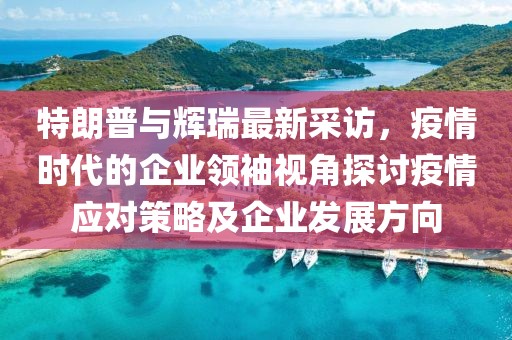 特朗普与辉瑞最新采访，疫情时代的企业领袖视角探讨疫情应对策略及企业发展方向