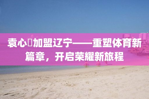 袁心玥加盟辽宁——重塑体育新篇章，开启荣耀新旅程
