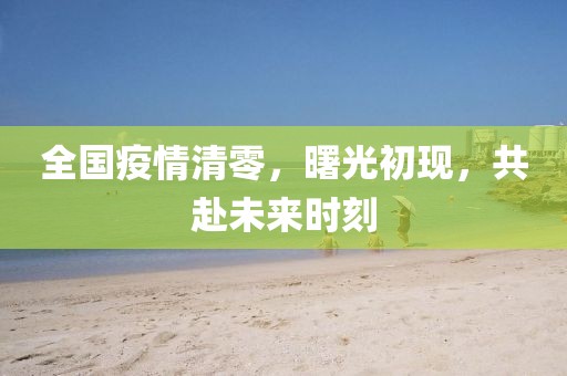 全国疫情清零，曙光初现，共赴未来时刻