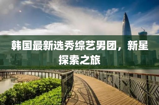 韩国最新选秀综艺男团，新星探索之旅