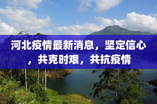 河北疫情最新消息，坚定信心，共克时艰，共抗疫情